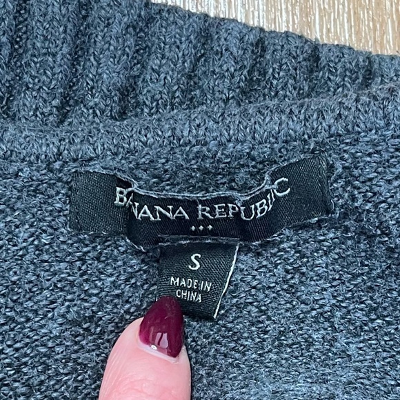 Banana Republic Ribbed Knit Cropped Tank Top - Size Small - Picture 10 of 11